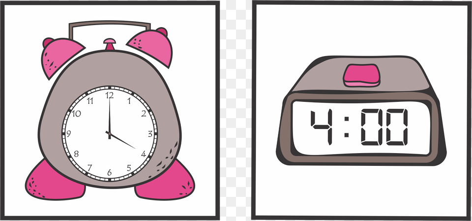 Telling Time By The Hour Half Hour Quarter Hour Ccss Digital Clock Time To The Hour, Alarm Clock, Dynamite, Weapon Free Png