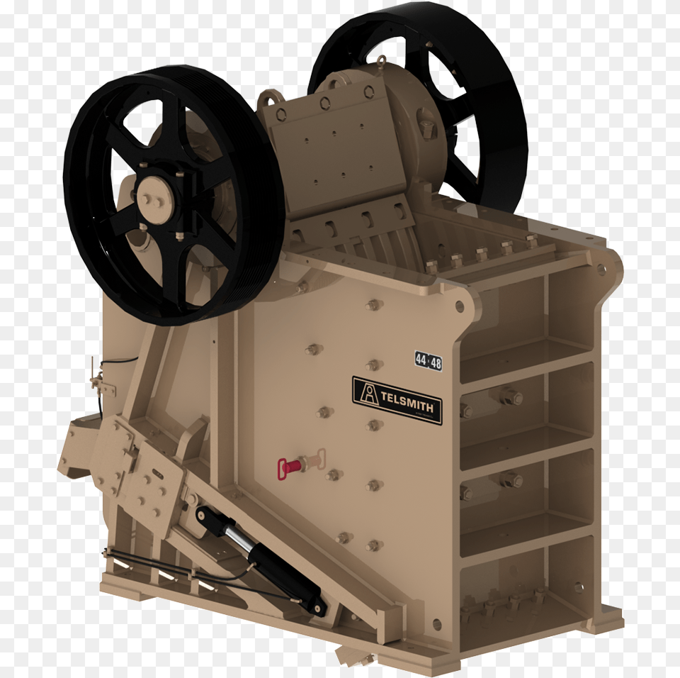 Telsmith 3042 Jaw Crusher, Machine, Wheel, Alloy Wheel, Car Free Png Download