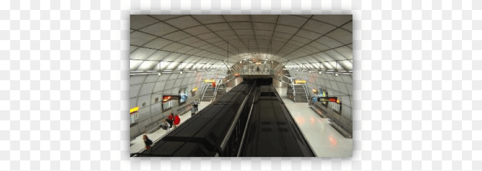 Teltronic Is Conducting A Field Trial Of Professional Metro Bilbao, Railway, Subway, Terminal, Train Free Png