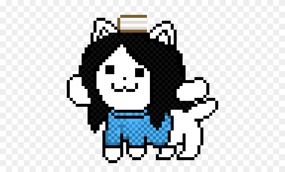 Temmie Pixel Art Maker, Qr Code Free Png Download