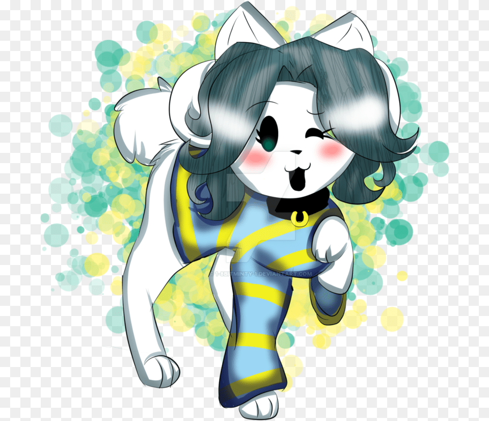 Temmie Wallpaper Temmie Undertale Human, Art, Book, Comics, Graphics Png Image