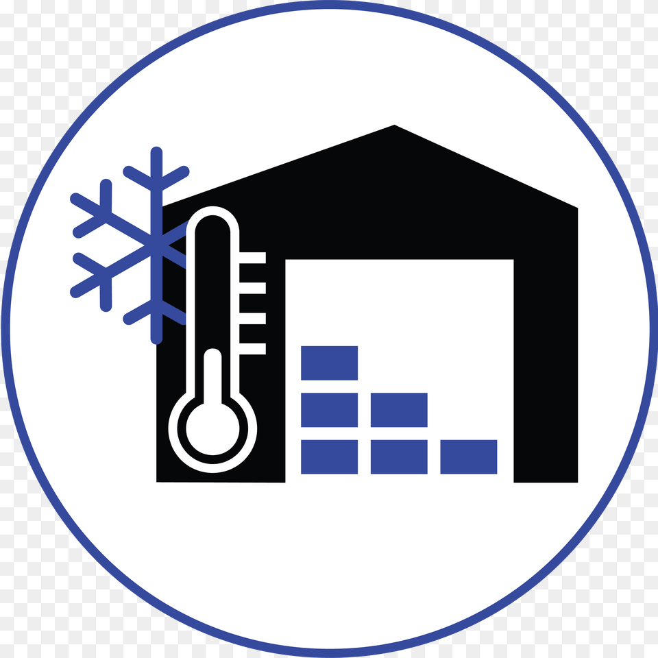 Temperature Controlled Warehouse Icon, Outdoors, Nature, Disk, Snow Free Png Download