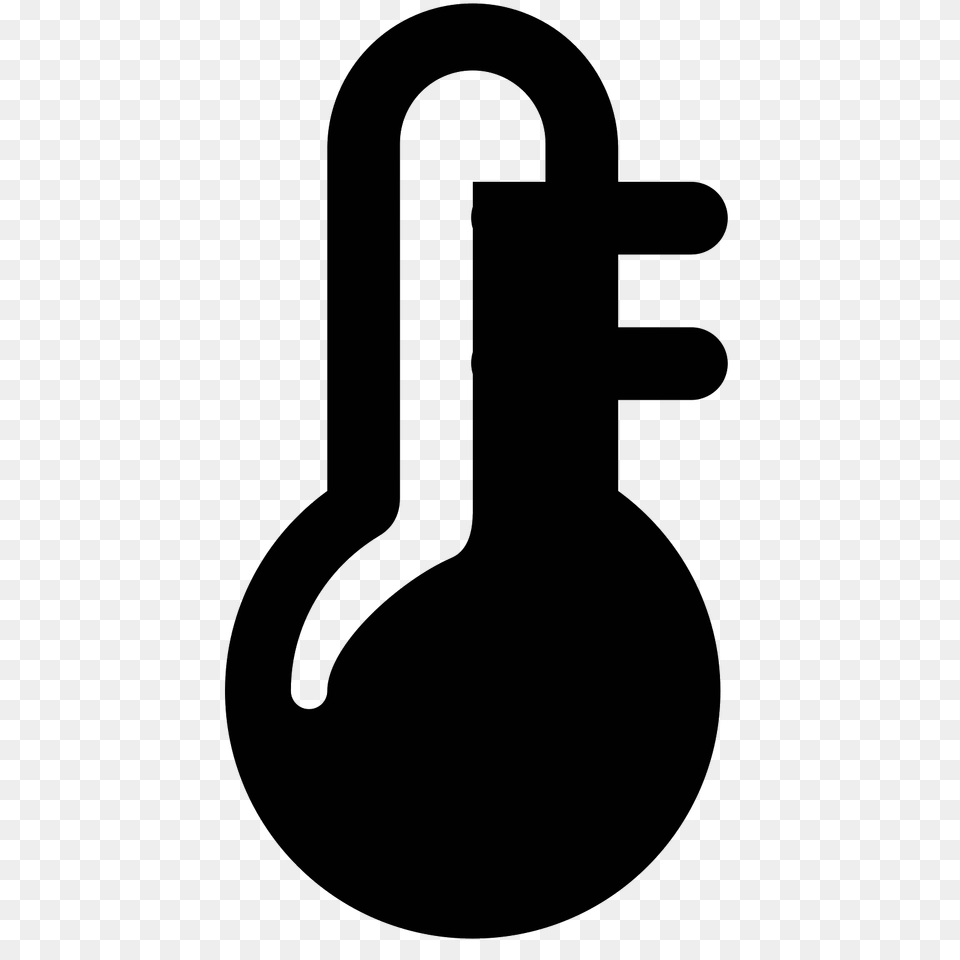 Temperature Icon, Gray Free Png Download
