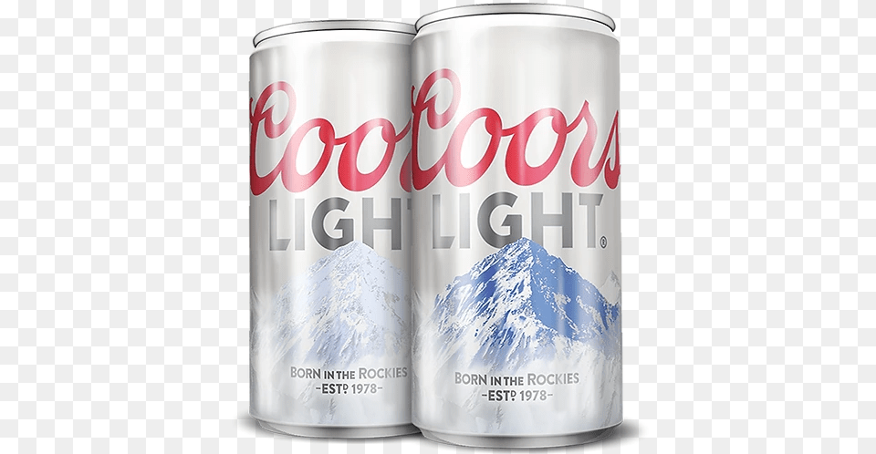 Temperature Indicating Labels Coors Light, Can, Tin, Beverage, Soda Png Image