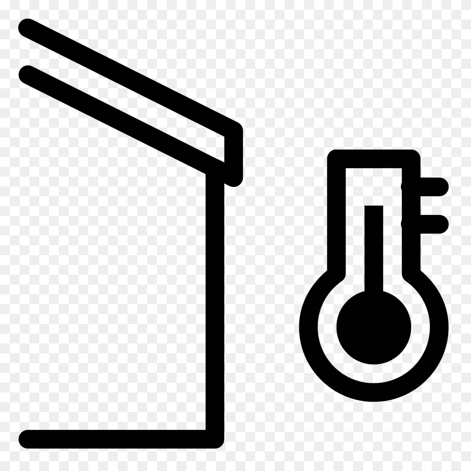 Temperature Outside Icon, Gray Free Png