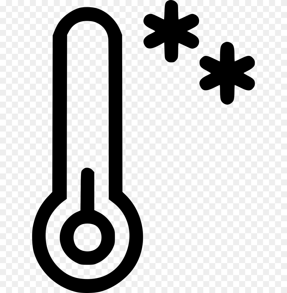 Temperature Thermometer Cold Snow Frost Mist Icon, Outdoors, Machine Free Png