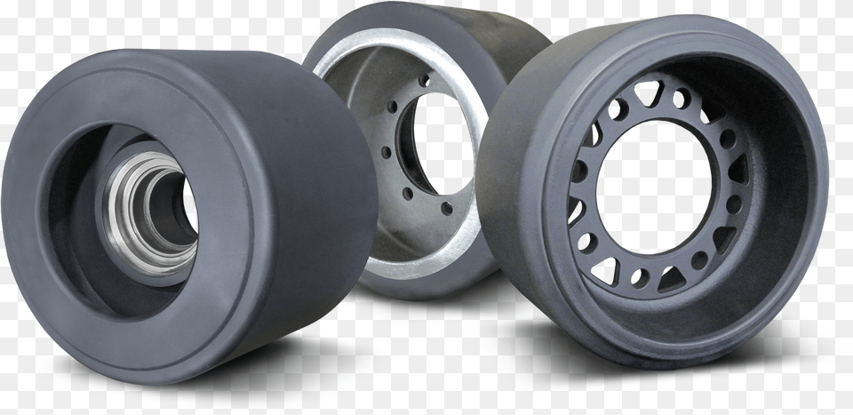 Temperatures Superior Polyurethane Wheels Rubber Track Idler Wheels, Wheel, Steel, Spoke, Machine Png Image
