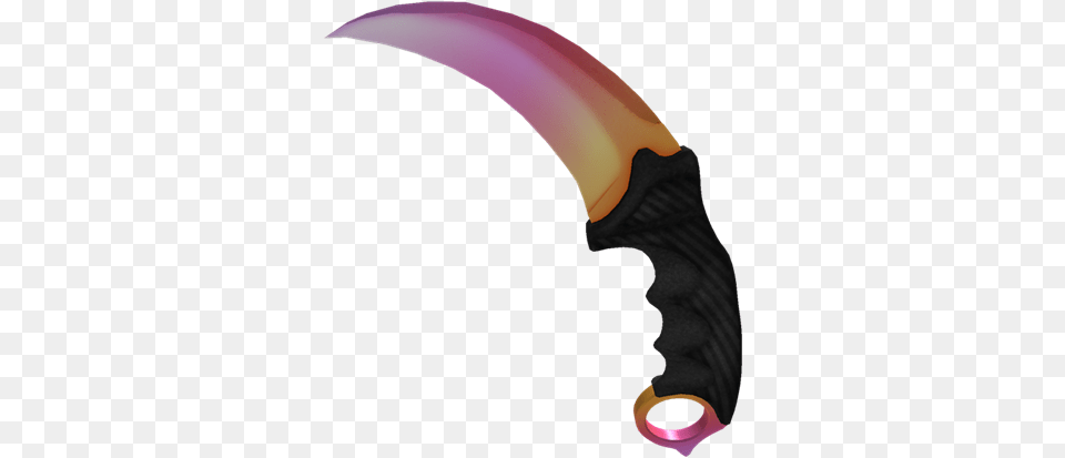 Tempered Karambit Roblox Hunting Knife, Blade, Dagger, Weapon Free Transparent Png