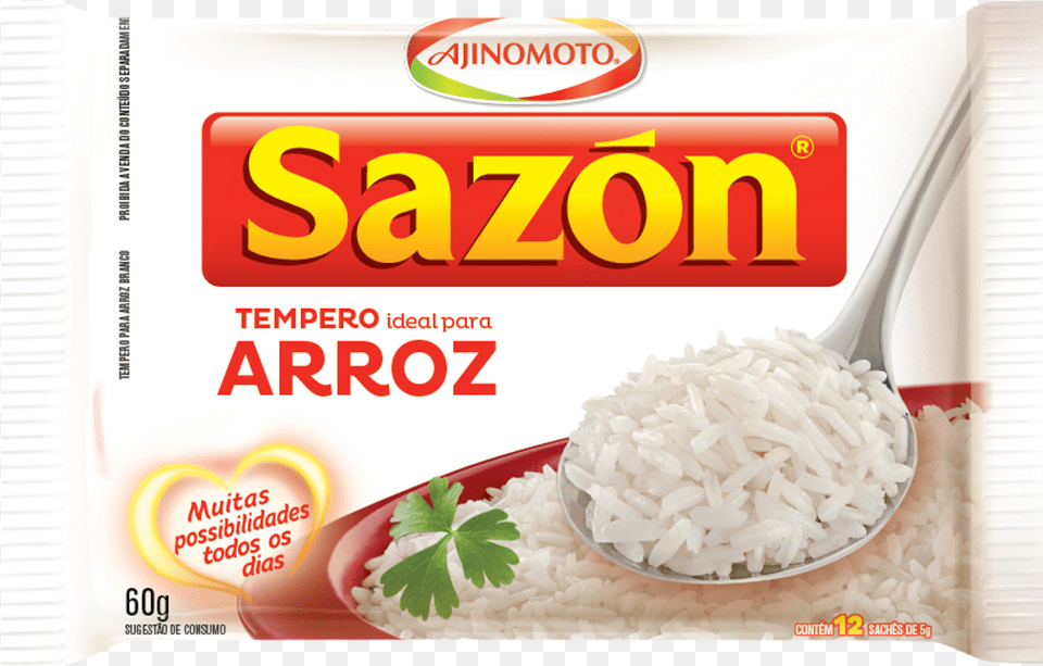 Tempero Para Arroz Sazon, Food, Grain, Produce, Rice Free Png
