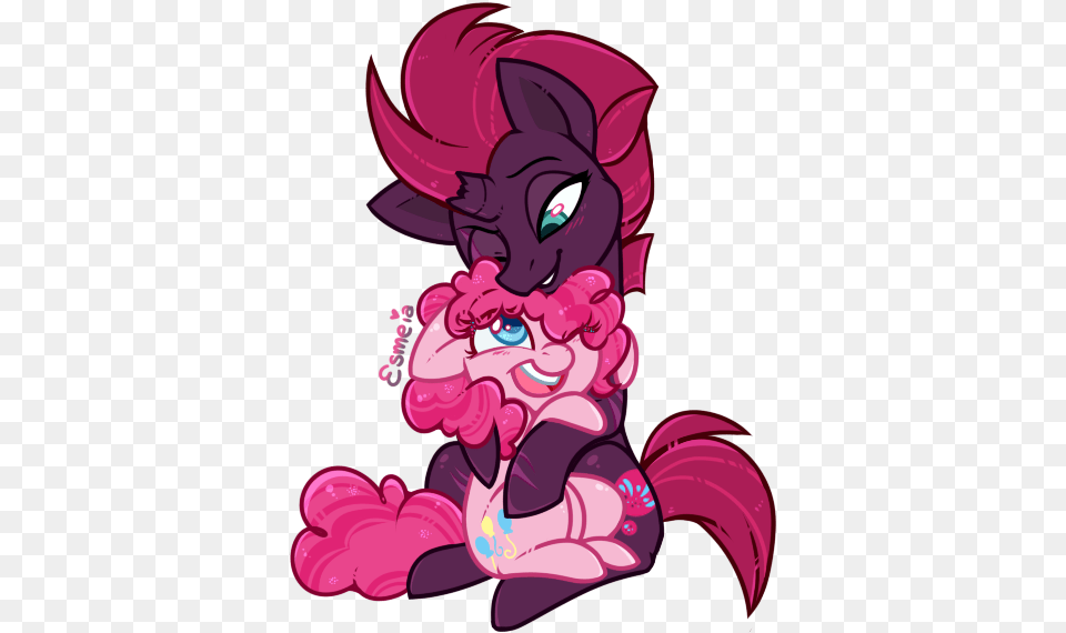 Tempest Shadowpinkie Pie Tempest Shadow And Pinkie Pie, Art, Graphics, Book, Comics Free Png