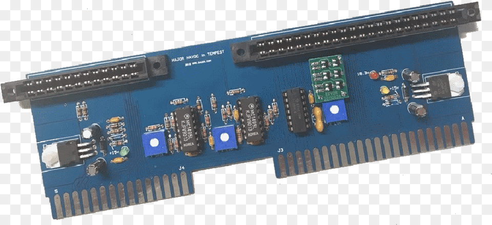Tempest To Major Havoc Conversion Pcb Microcontroller, Computer Hardware, Electronics, Hardware, Computer Free Png