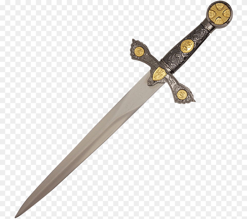 Templar Icon Dagger Dagger, Blade, Knife, Sword, Weapon Free Png Download
