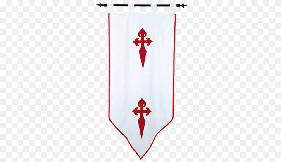 Templar Knight Order Of Santiago Banner, Armor, Mailbox Free Png