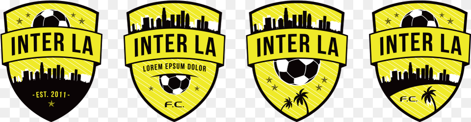 Template Crest Variations For Inter La Soccer Emblem, Badge, Logo, Symbol Png Image