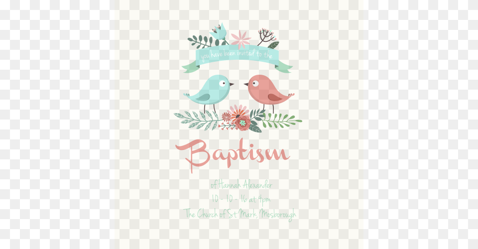 Template For The Birds Baptism Invitations Design Design With Vinyl Zzz 119 1 Bath Lettering Tub Bathroom, Envelope, Greeting Card, Mail, Advertisement Png Image