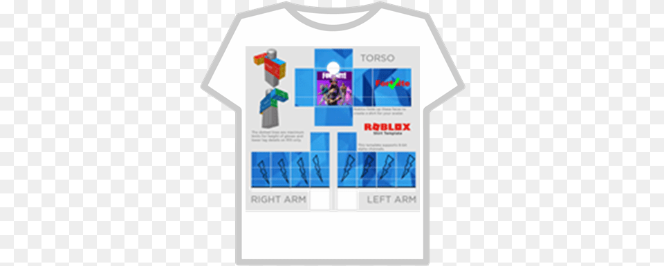 Template Fortnite Group Roblox Roblox Shirt Template 2020, Clothing, T-shirt, Person Free Png Download