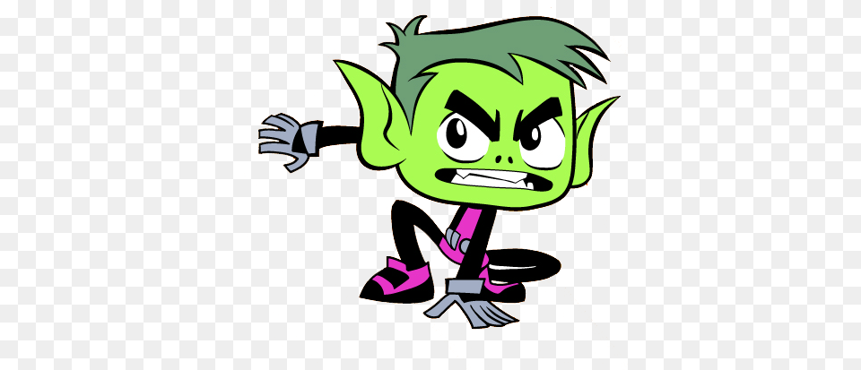 Template Shows Maincharacters Beastboy Changelin Teen Titans Go, Baby, Cartoon, Person, Book Free Png