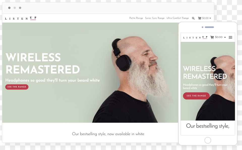 Template Site E Commerce, Beard, Face, Head, Person Free Transparent Png