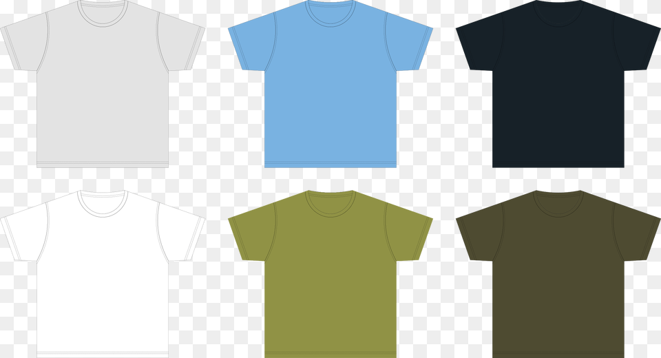 Template T Shirt, Clothing, T-shirt, Undershirt Free Transparent Png