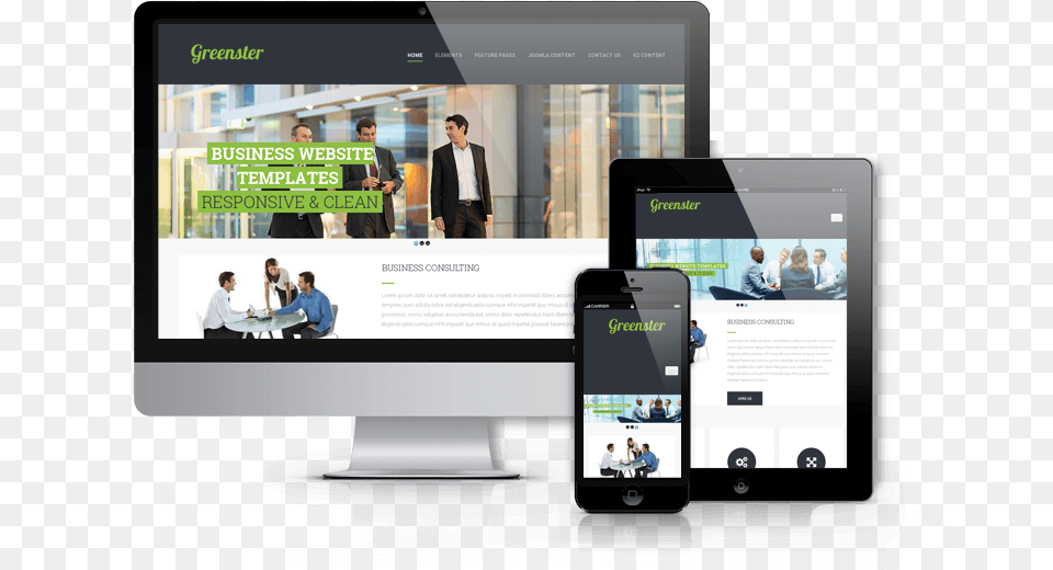 Template Transparent Joomla Responsive Design, Electronics, Phone, Mobile Phone, Person Free Png Download