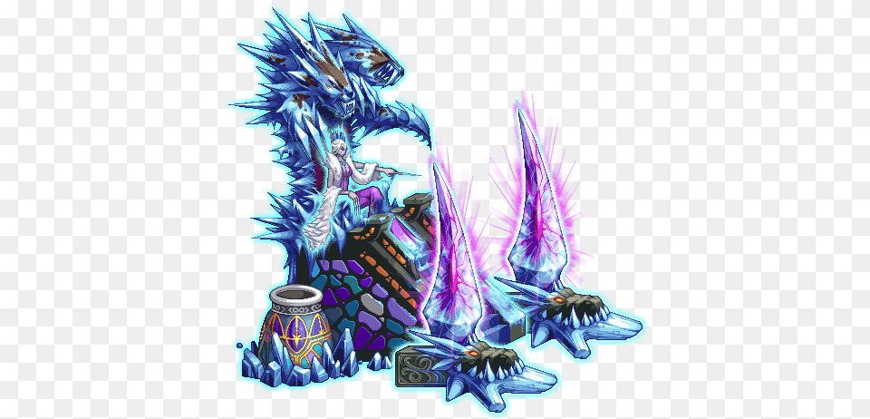 Templatedatamonster Rossi The Ice Queen Dfo World Wiki Ice Wiki Dfo World, Dragon Png