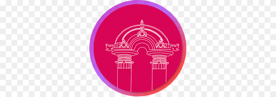 Temple Purple, Light, Disk, Logo Png
