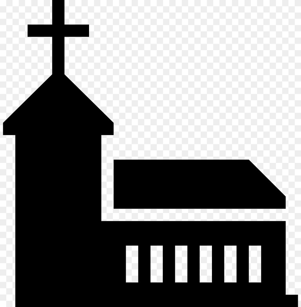 Temple Christianity Church Silhouette Of A Christian Church, Cross, Symbol, Altar, Architecture Png