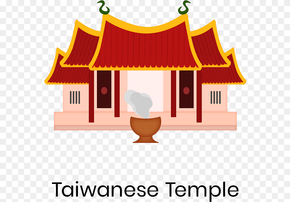Temple Clipart Taiwan Temple Clipart, Architecture, Building, Prayer, Shrine Free Transparent Png