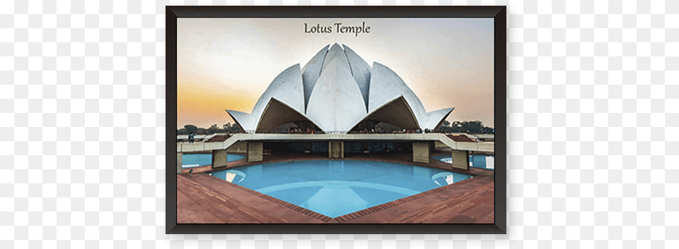 Temple Frame Lotus, Architecture, Building, Opera House, Hot Tub Png Image