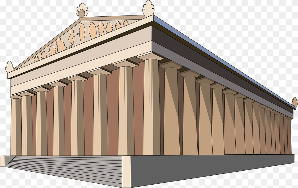 Temple Of Artemis Clipart, Architecture, Building, Parthenon, Person Free Png