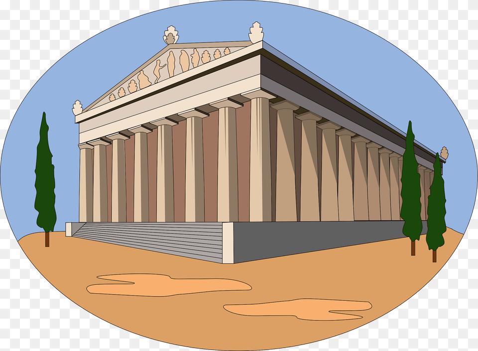 Temple Of Artemis Clipart, Architecture, Shrine, Prayer, Pillar Png