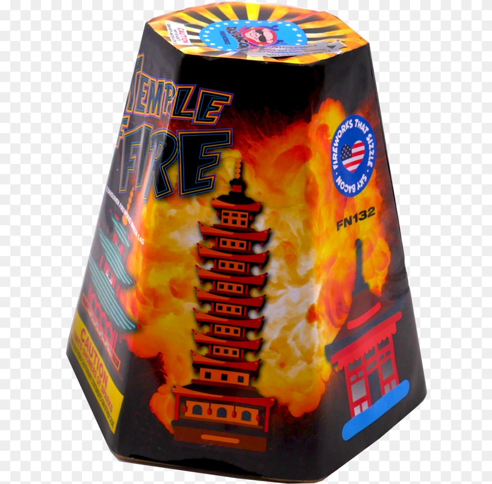 Temple Of Fire Sky Bacon Fireworks Spirit Of 76, Can, Tin Free Png Download