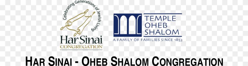 Temple Oheb Shalom Graphic Design, Logo Png Image