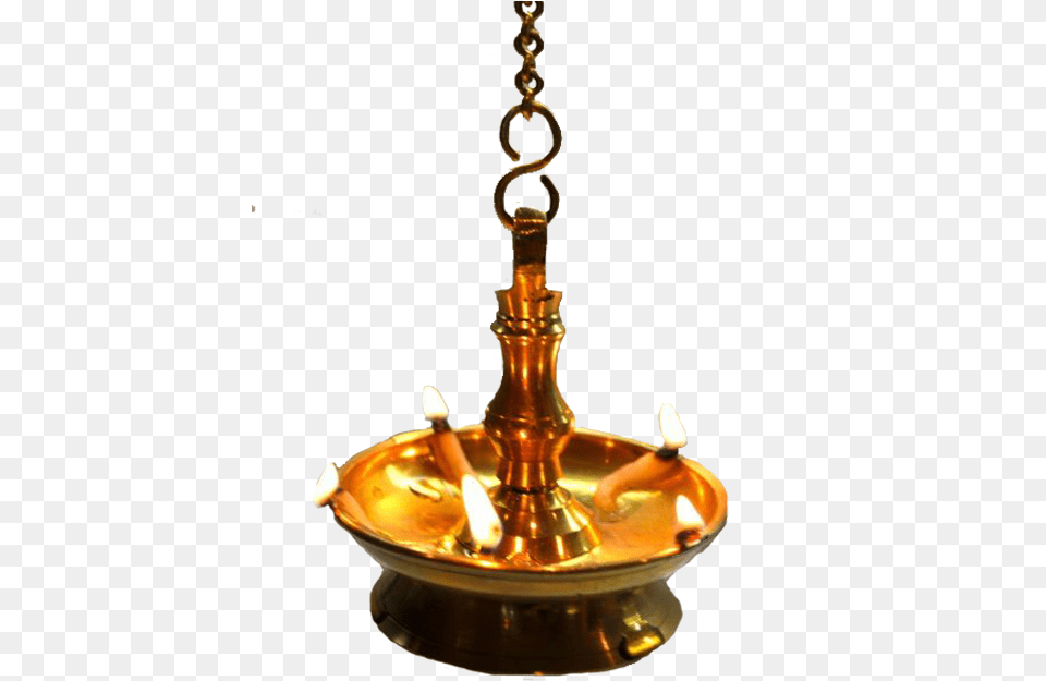 Temple Oil Lamp, Smoke Pipe Png Image
