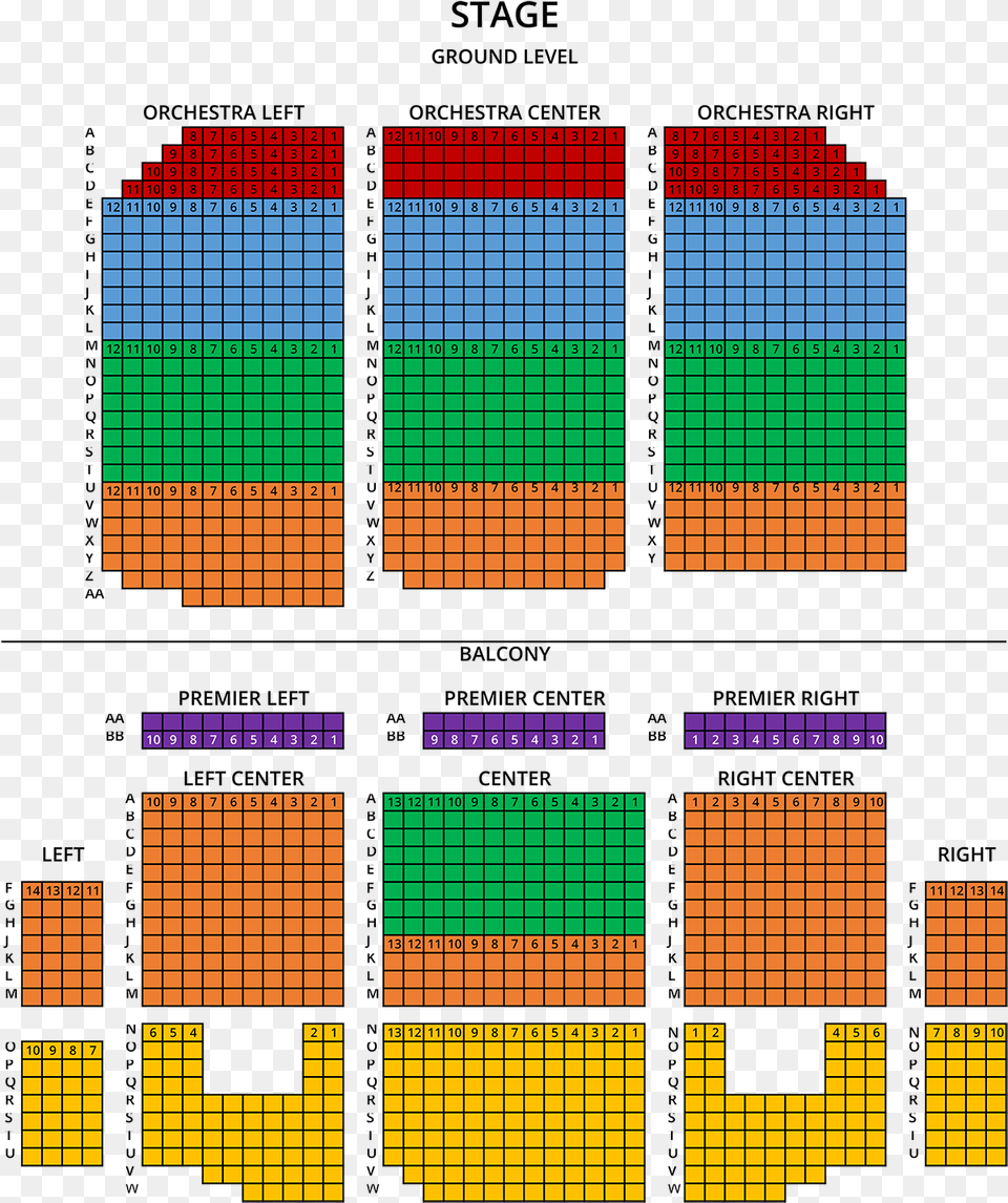 Temple Seating Chart Tacoma Temple Theatre Seating Chart, Art, Pattern Free Png Download
