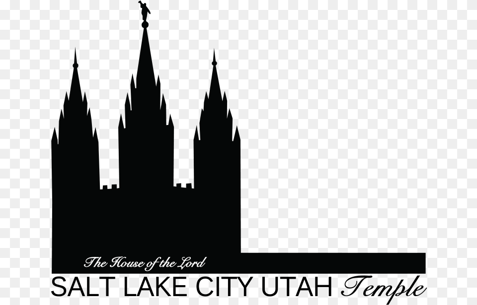 Temple Square Clipart Salt Lake Temple Temple Square Salt Lake City Lds Temple Clip Art, Text, Outdoors Free Png