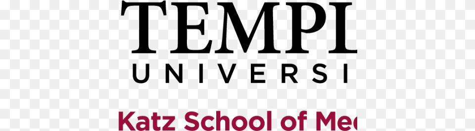 Temple University Temple University Lewis Katz School Of Medicine, Text Free Transparent Png