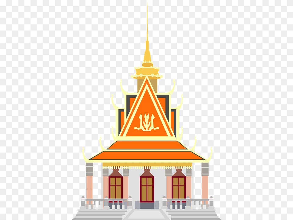 Temple Vector 1 Image Pagoda, Architecture, Building, Prayer, Shrine Free Png