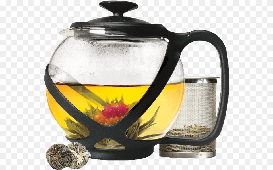 Tempo Round 40 Oz Primula Tea Set Teas Of The World, Cookware, Pot, Pottery, Teapot Png Image