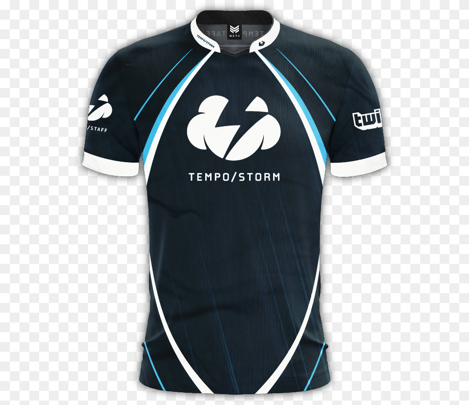 Tempo Storm Dark Jersey Tempo Storm Gaming Jersey, Clothing, Shirt, T-shirt Free Png Download