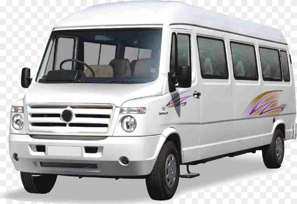 Tempo Traveler Tempo Traveller In Haridwar, Bus, Caravan, Minibus, Transportation Free Png