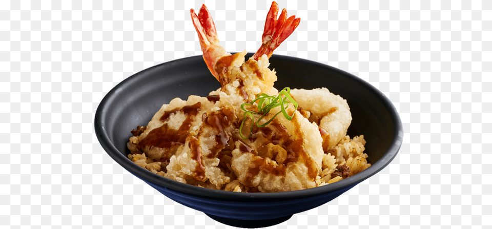 Tempura Wagyu Rice Hlmpn Tempura Wagyu Rice Tokyo Tokyo, Food, Food Presentation, Dining Table, Furniture Png Image