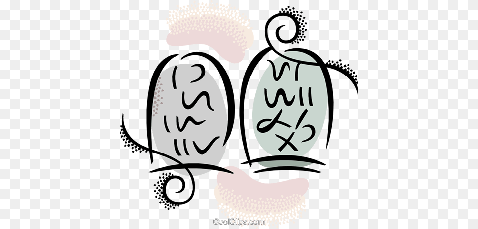 Ten Commandments Royalty Vector Clip Art Illustration, Face, Head, Person, Food Free Transparent Png