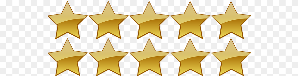 Ten Gold Stars 10 Star, Architecture, Building, Pattern, Symbol Png