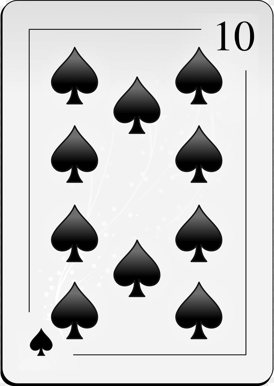 Ten Of Spades Clipart, Accessories, Earring, Jewelry, Symbol Free Png Download