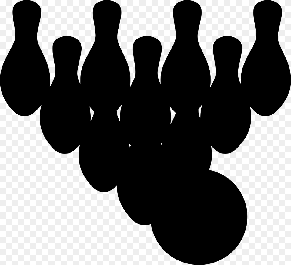 Ten Pin Bowling, Gray Free Transparent Png