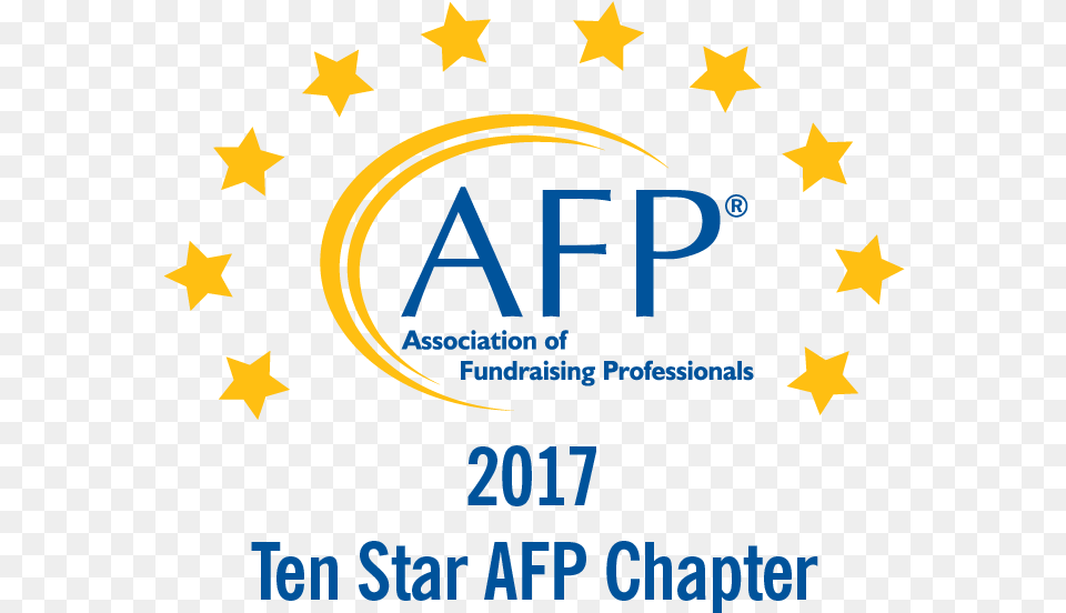 Ten Star 2017 Logo Afp Association Of Fundraising Professionals, Symbol Png Image