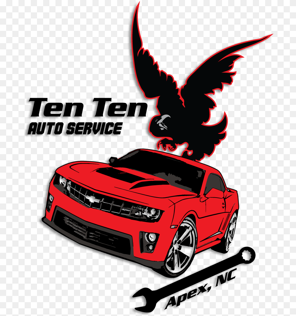 Ten Ten Auto Service Chevrolet Camaro, Car, Coupe, Mustang, Sports Car Free Transparent Png