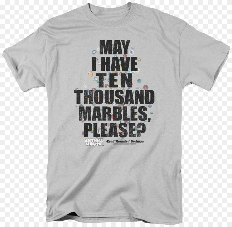 Ten Thousand Marbles Animal House T Shirt Active Shirt, Clothing, T-shirt Png Image