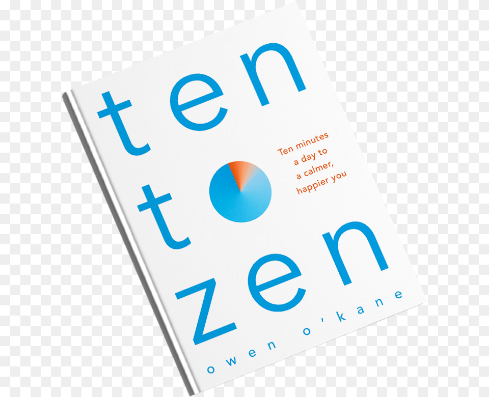 Ten To Zen Book Graphic Design, Publication, Advertisement, Poster, Business Card Png Image